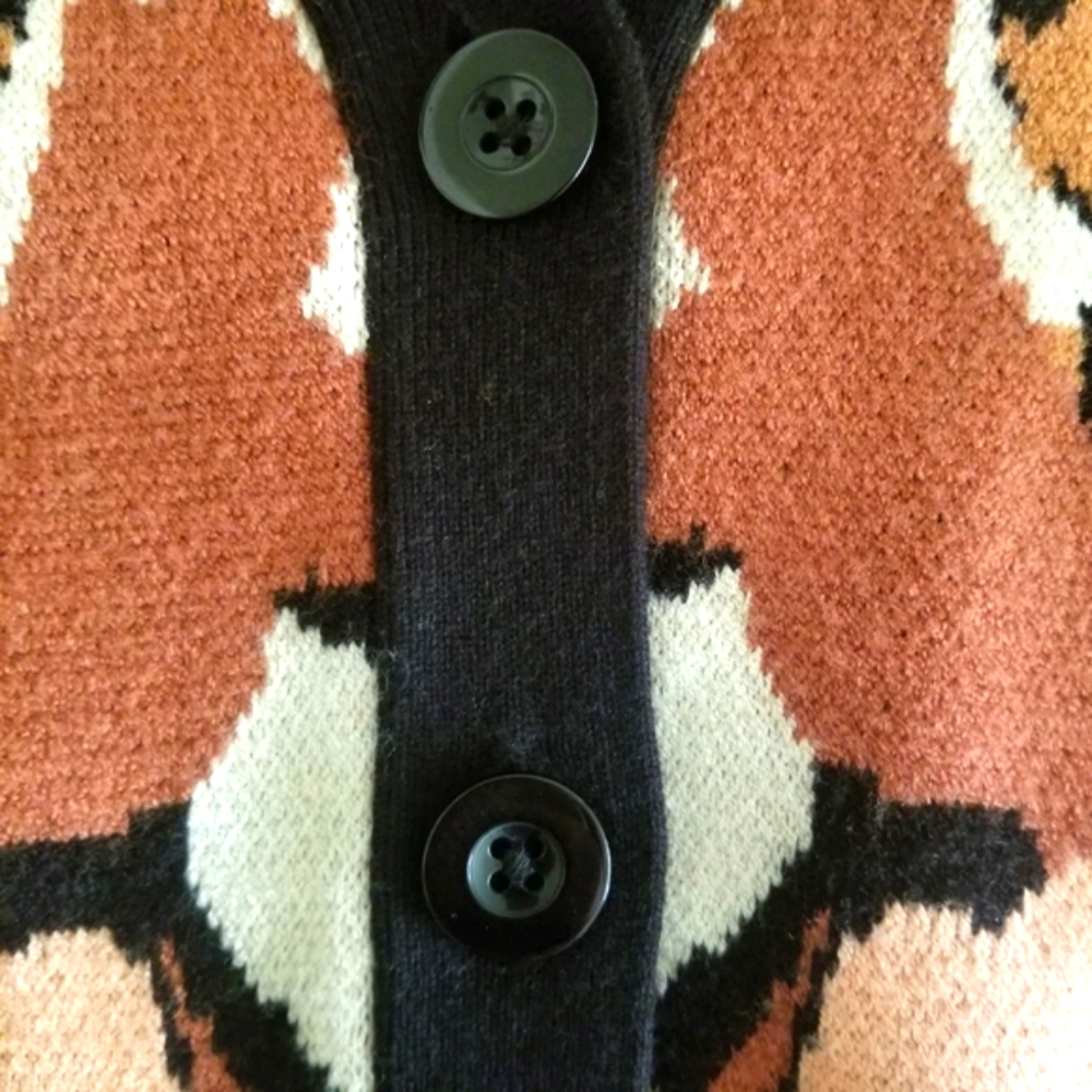 Astr Multicolor Patterned Cardigan - image 3